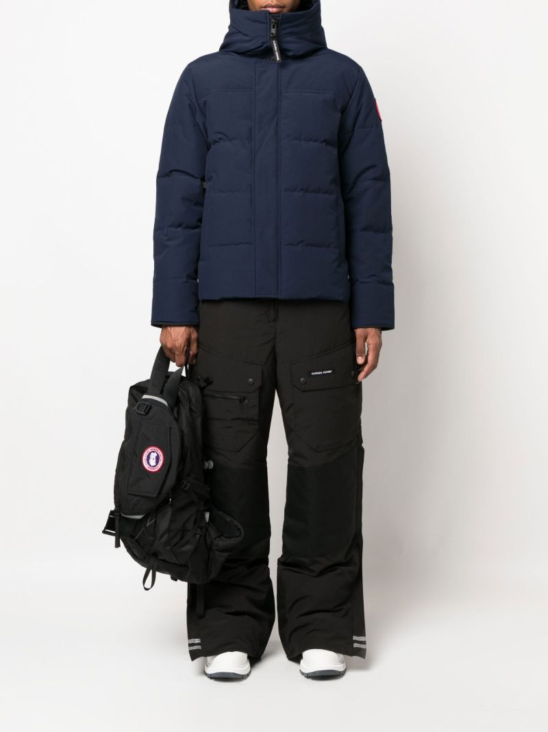 Blue Macmillan Hooded Quilted Coat
