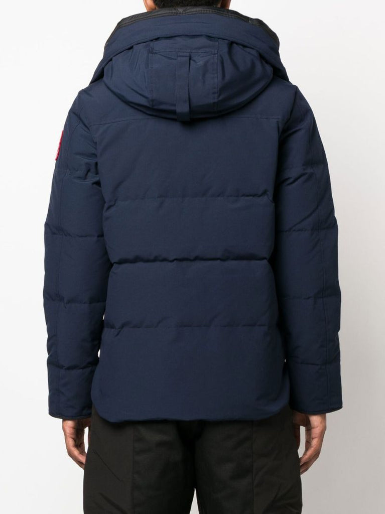 Blue Macmillan Hooded Quilted Coat