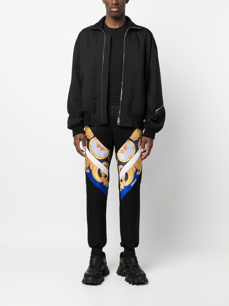 Black Barocco 660 Track Pants