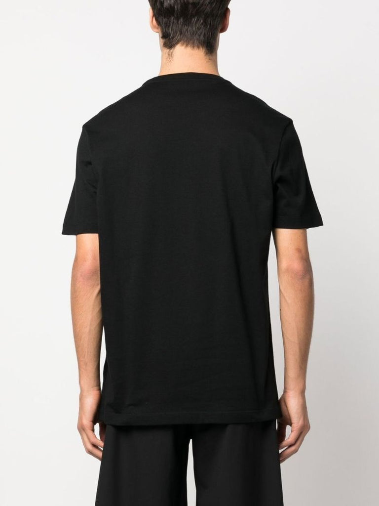Black Medusa Embroidered T-shirt
