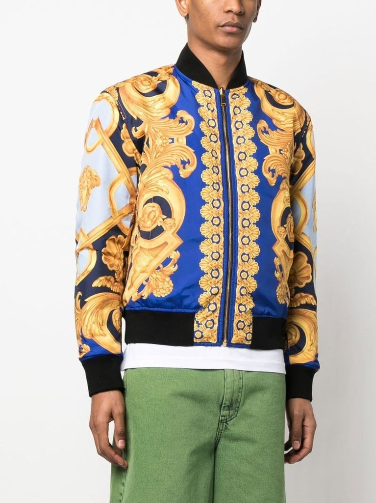 Black Barocco 660 Reversible Bomber