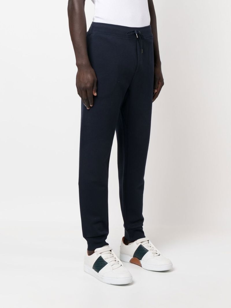 Blue Pony Embroidered Track Pants