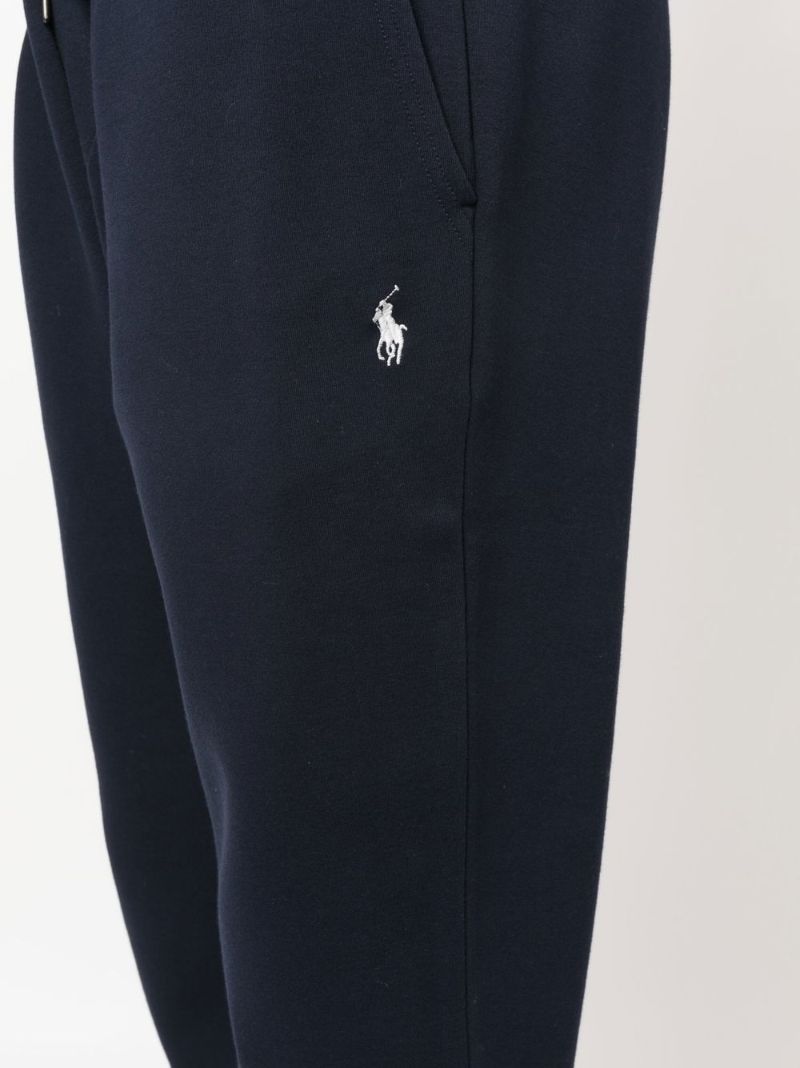 Blue Pony Embroidered Track Pants