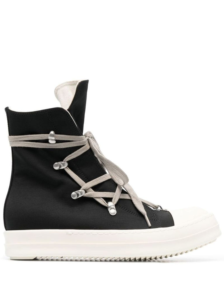 Black Hexa High-top Sneakers