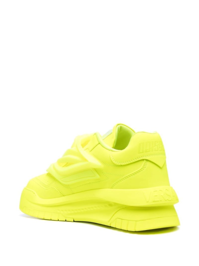 Yellow Odissea Leather Sneakers