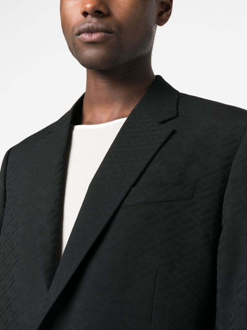 Black Single Breasted Blazer