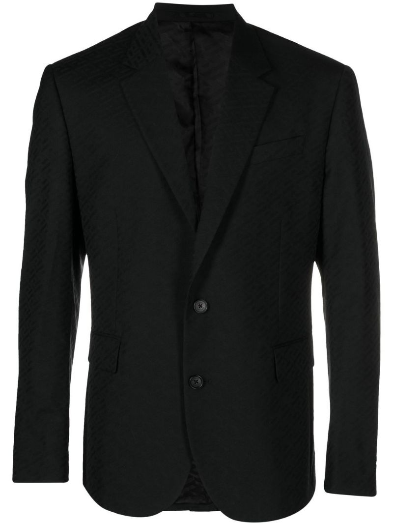 Black Single Breasted Blazer