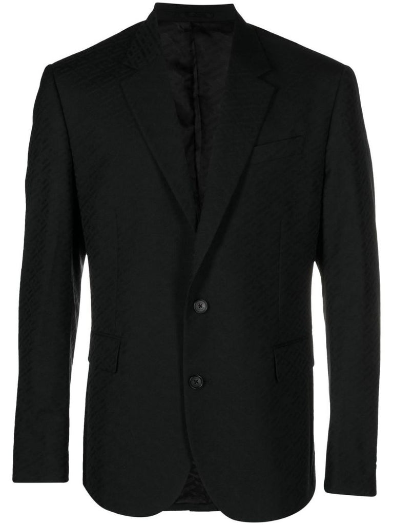 Black Single Breasted Blazer