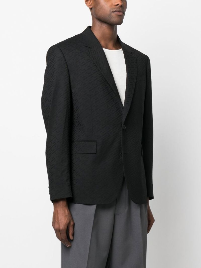 Black Single Breasted Blazer