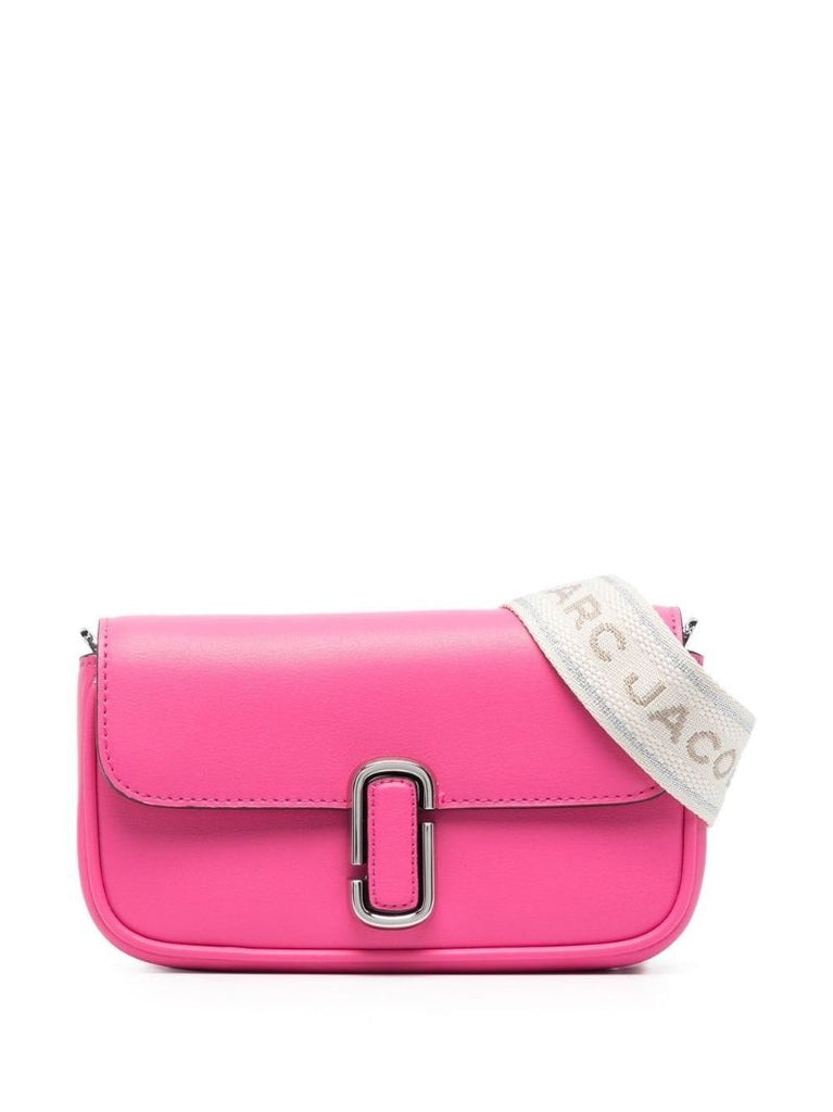 Pink J Marc Chain Strap Leather Shoulder Bag