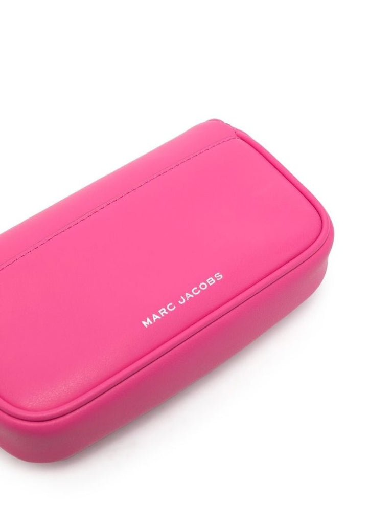 Pink J Marc Chain Strap Leather Shoulder Bag