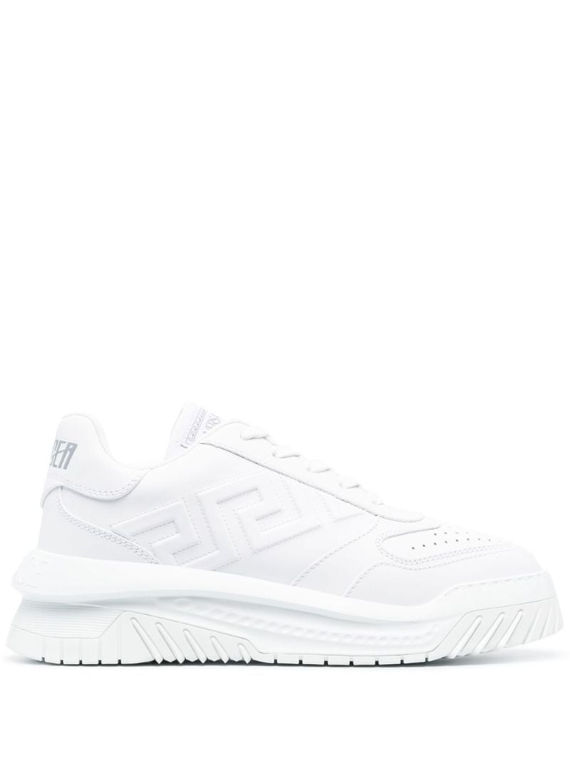 White Odissea Leather Sneakers