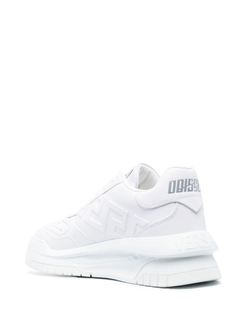 White Odissea Leather Sneakers