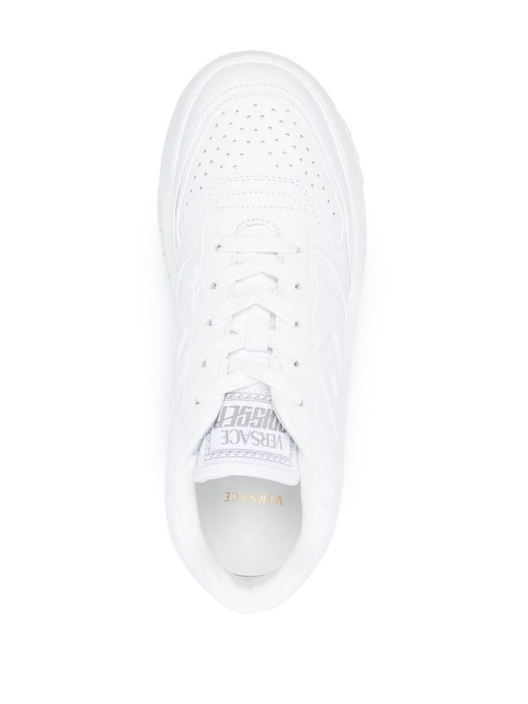 White Odissea Leather Sneakers