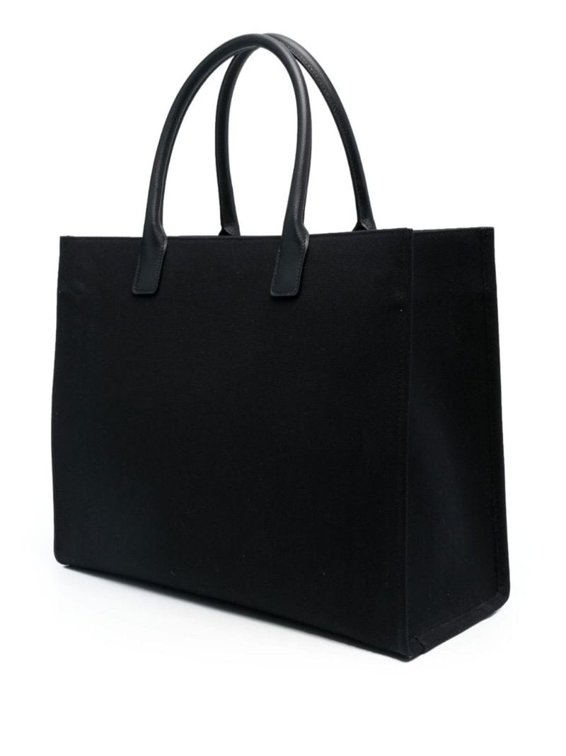 Black La Medusa Small Tote Bag