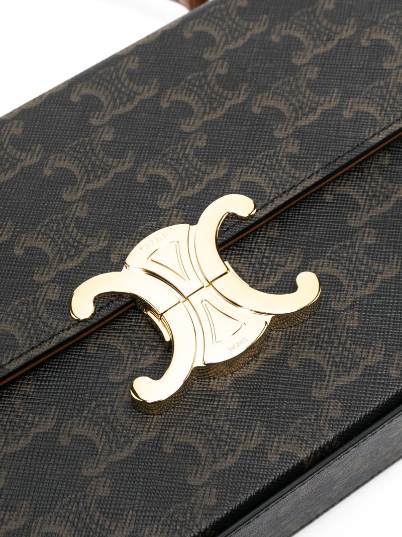 Black Triomphe Box Tote Bag
