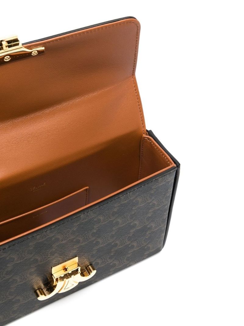 Black Triomphe Box Tote Bag