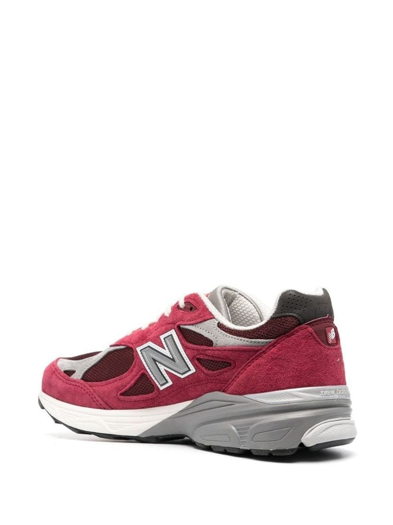 Red M990tf3 Made in Usa Low Top Sneakers