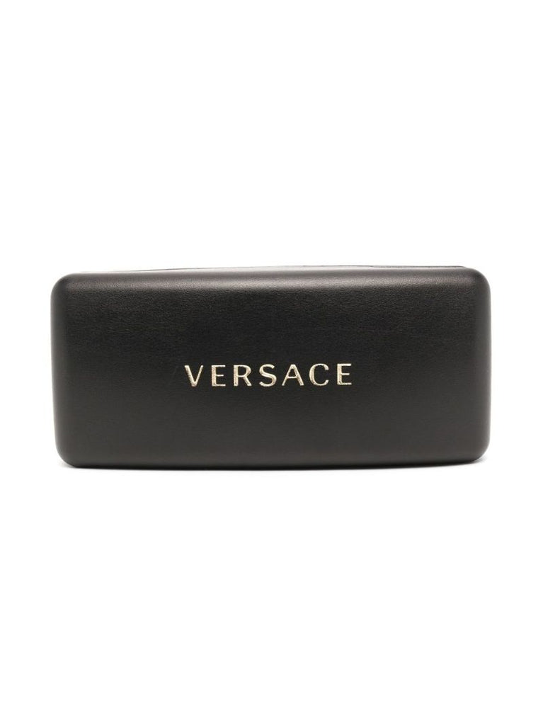 Black Logo Plaque Sunglasses