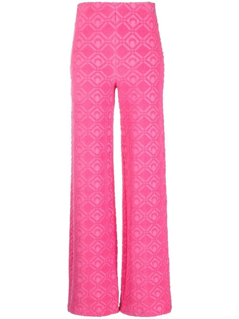 Pink Moon Sponge Jacquard Lounge Trousers