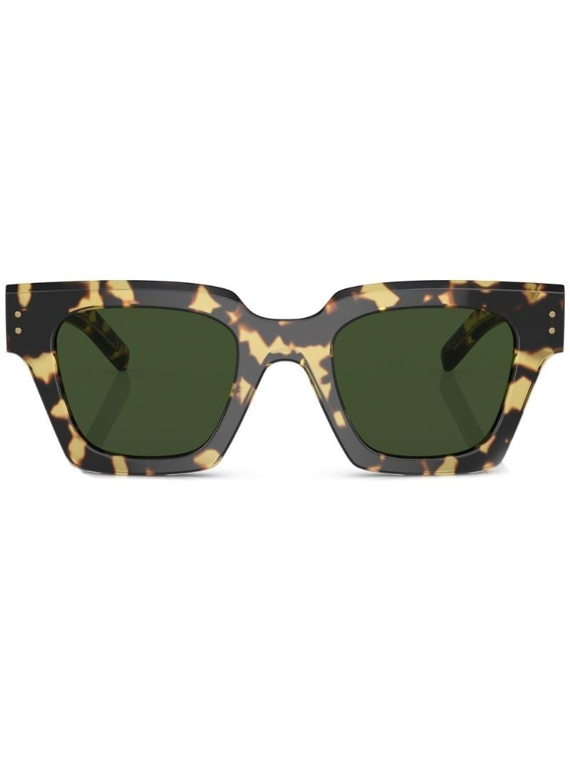 Yellow Havana Cat Eye Sunglasses