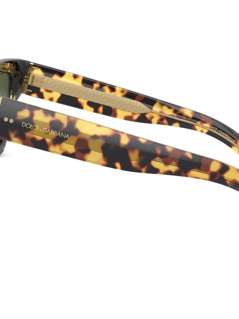 Yellow Havana Cat Eye Sunglasses