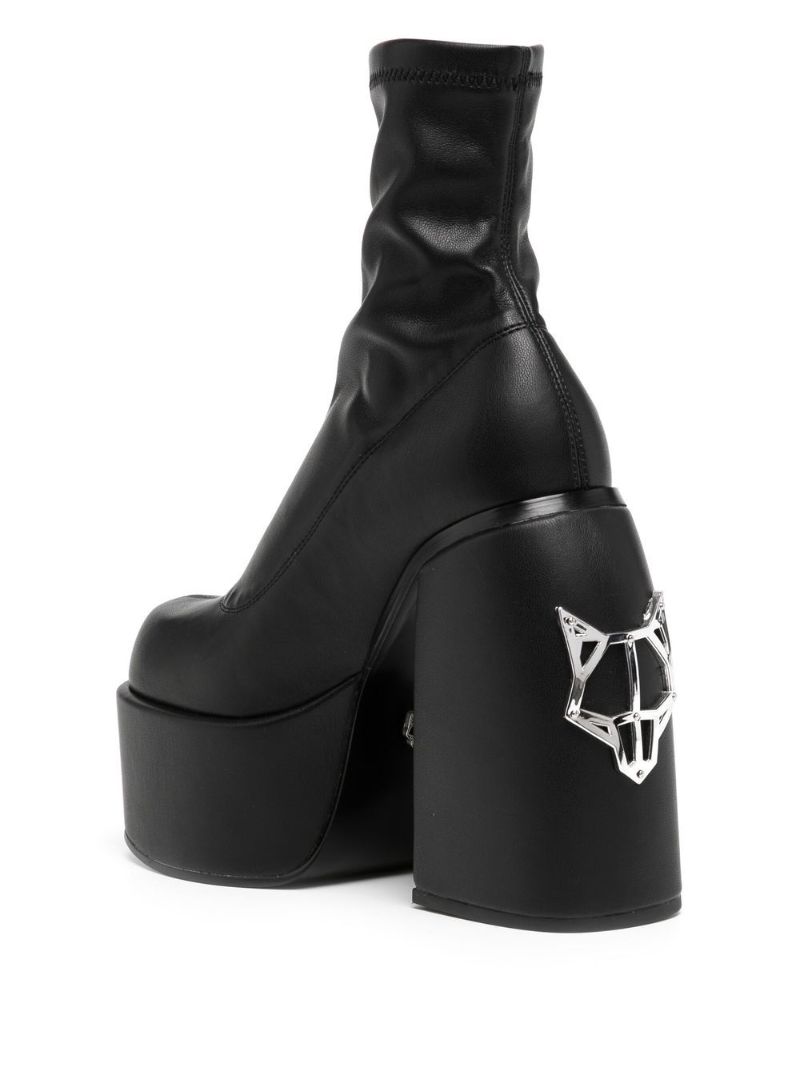 Black Sugar 150 Platform Ankle Boots