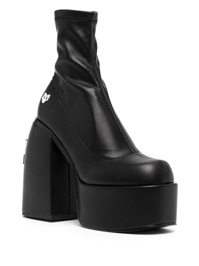 Black Sugar 150 Platform Ankle Boots
