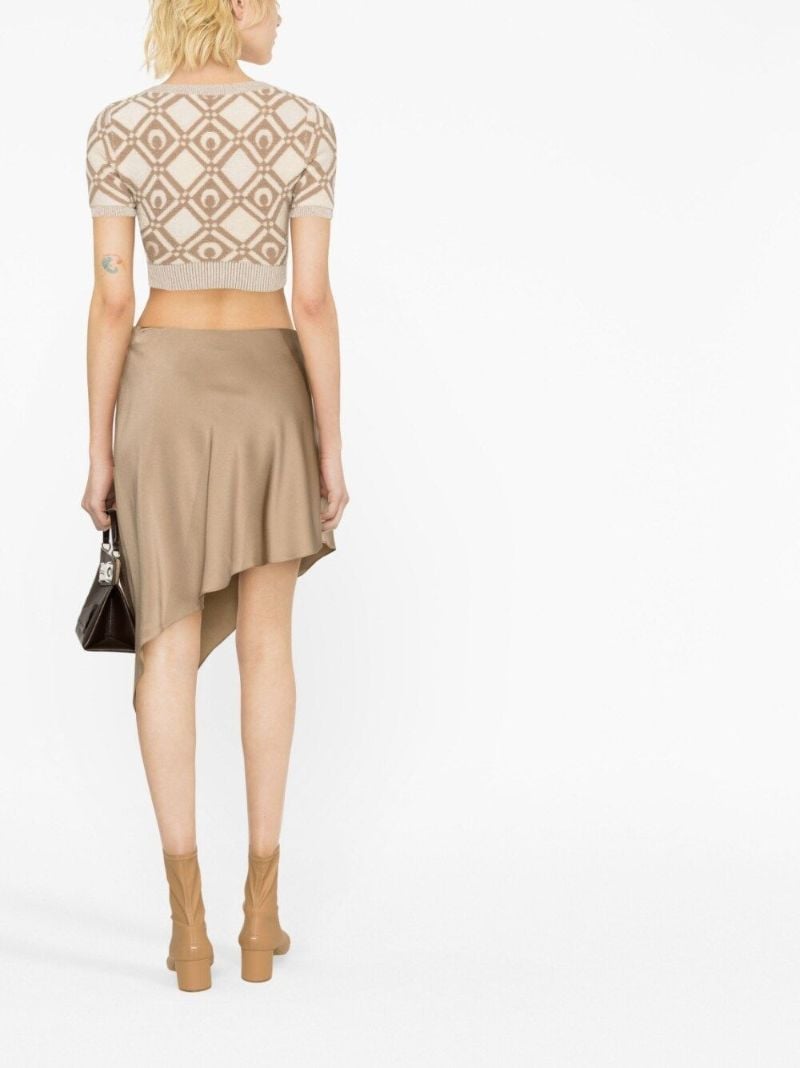 Neutral Moon Diamant Crop Top