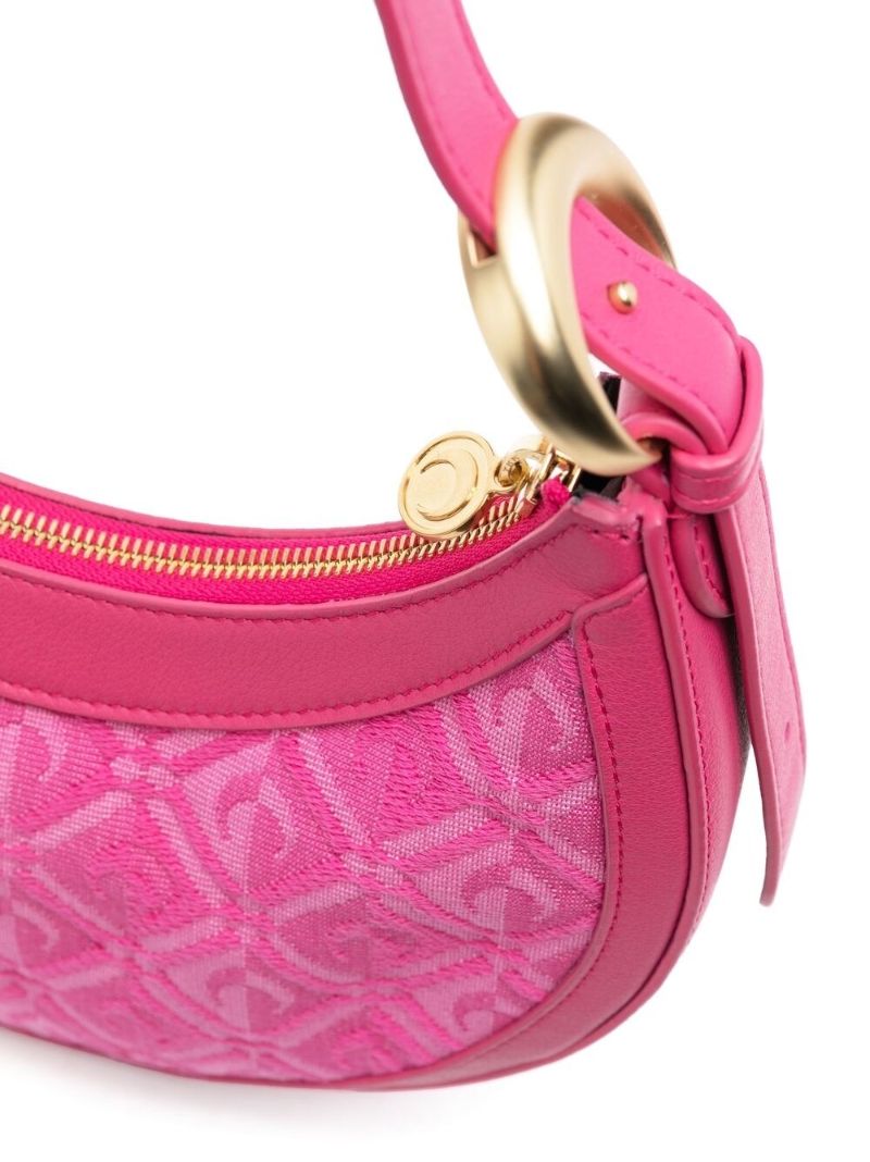 Pink Elips Moon Diamant Mini Shoulder Bag