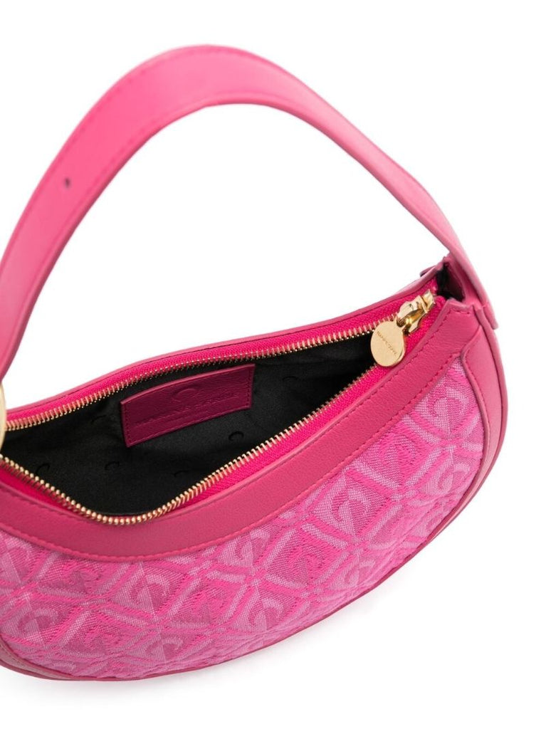 Pink Elips Moon Diamant Mini Shoulder Bag