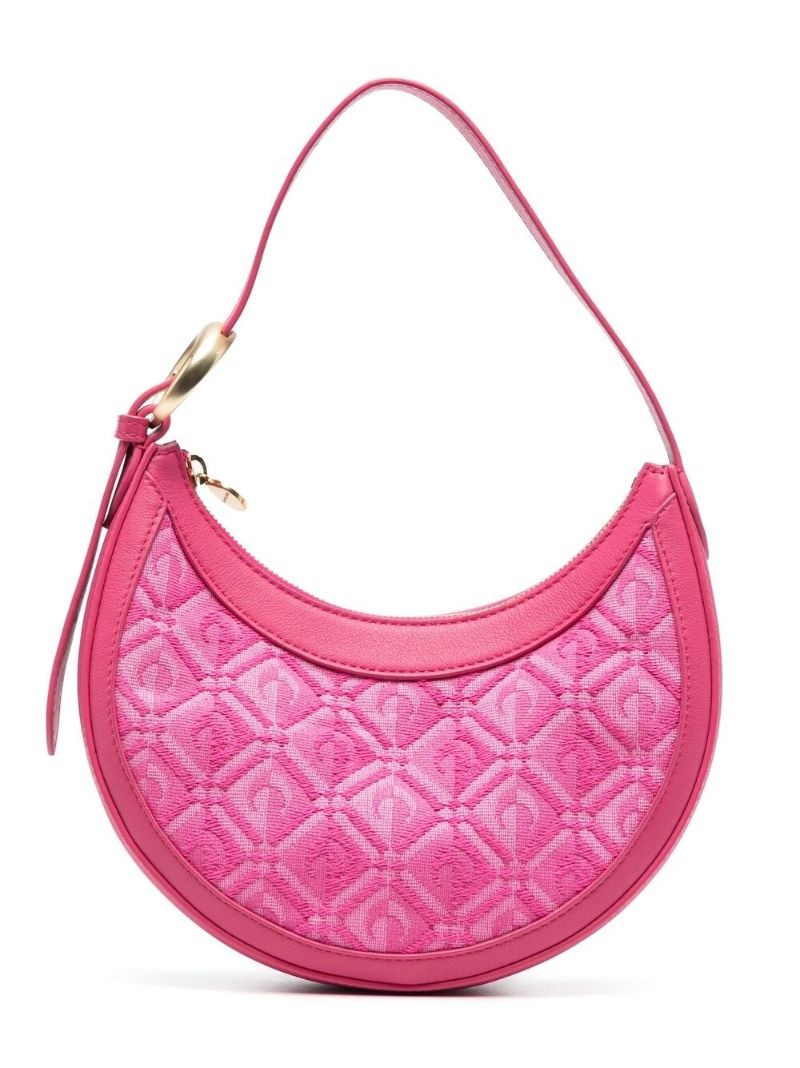 Pink Elips Moon Diamant Mini Shoulder Bag