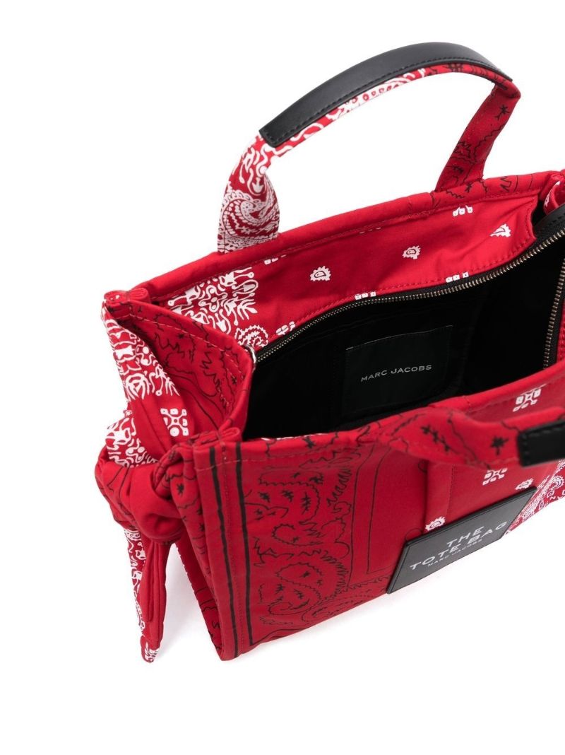 Red the Bandana Tote Bag
