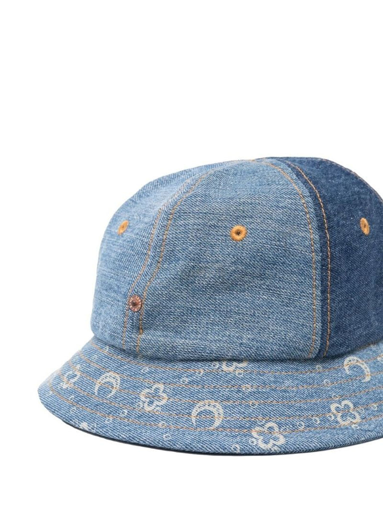 Blue Moonogram Denim Bucket Hat