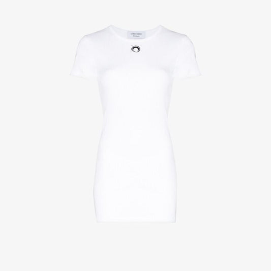 Crescent Moon Organic Cotton Mini Dress