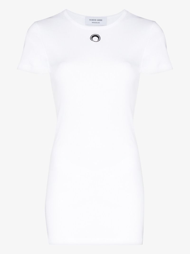 Crescent Moon Organic Cotton Mini Dress