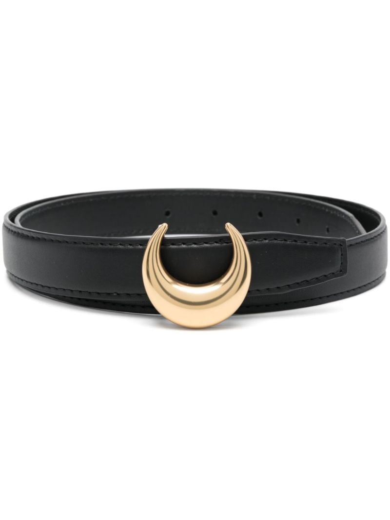 Black Moon Buckle Belt