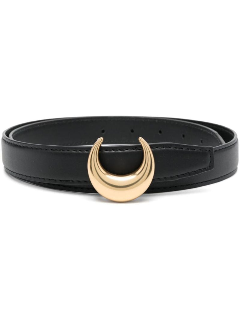 Black Moon Buckle Belt