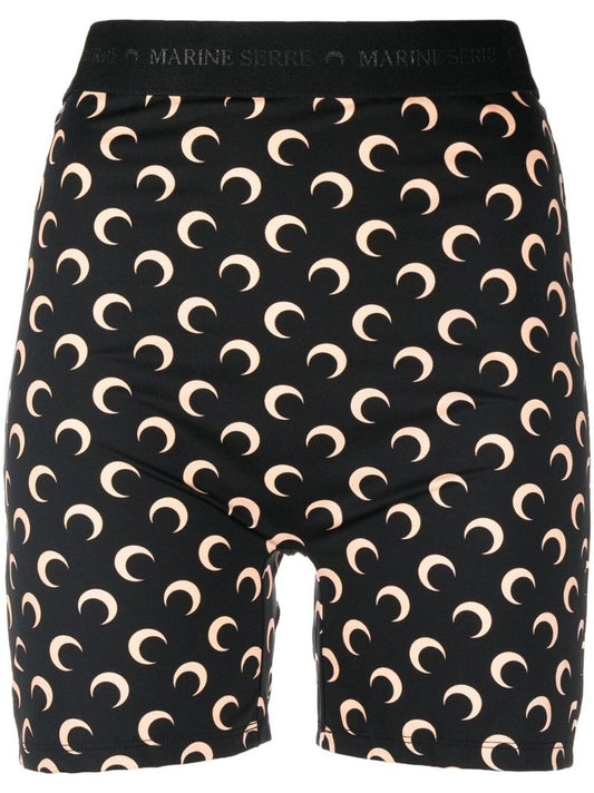 Black Stretch Cycling Shorts
