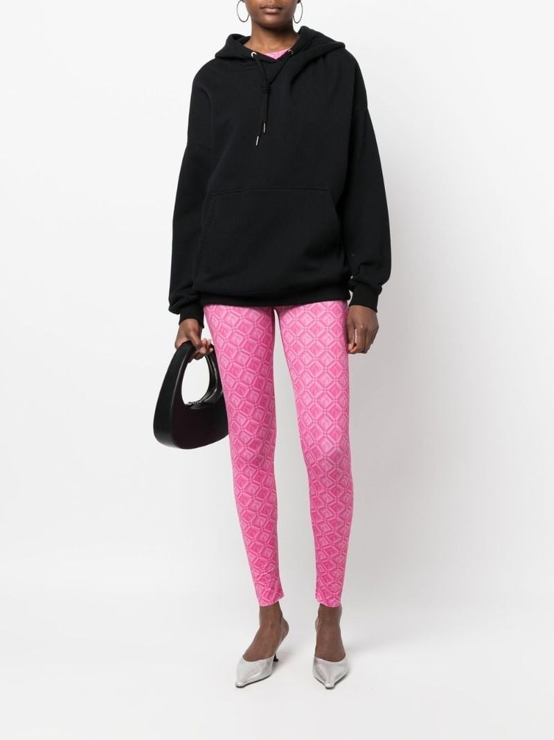 Pink Moon Diamant Print Jumpsuit
