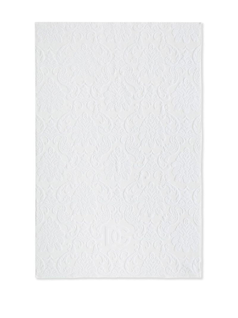 White Dg Logo Towel Set