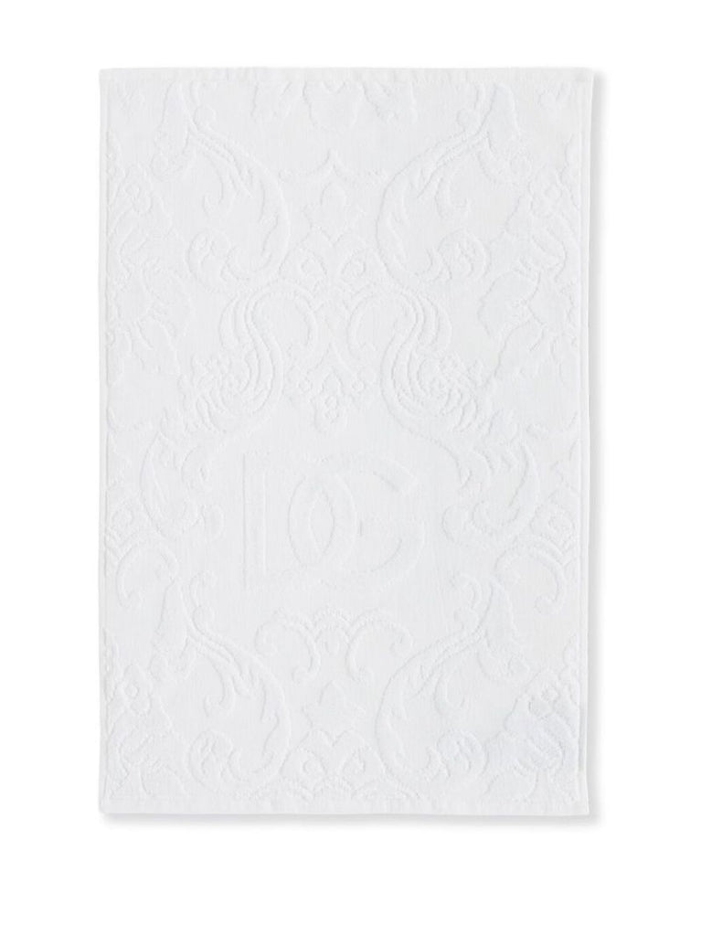 White Dg Logo Towel Set
