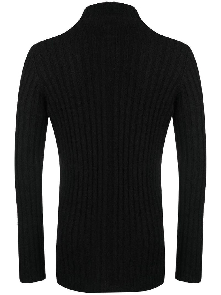 Black Level Mock Turtleneck Sweater