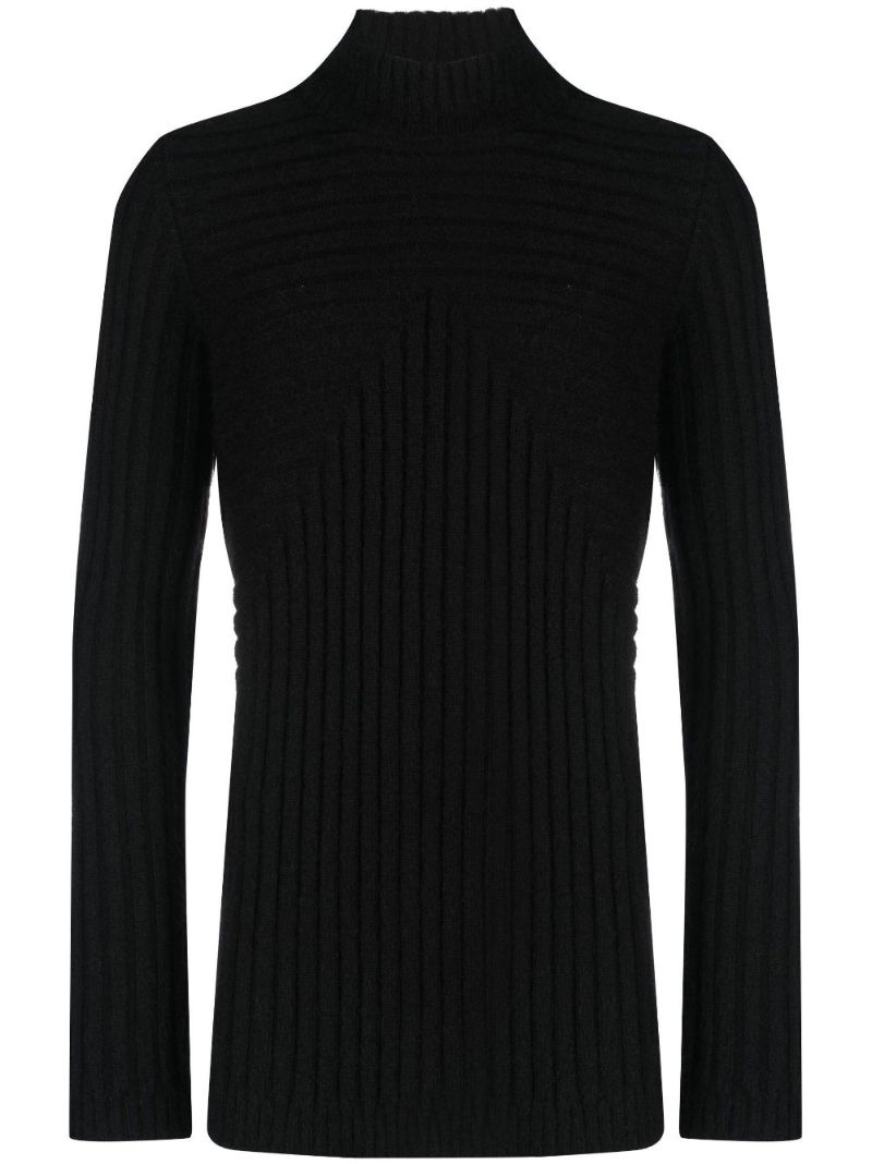 Black Level Mock Turtleneck Sweater