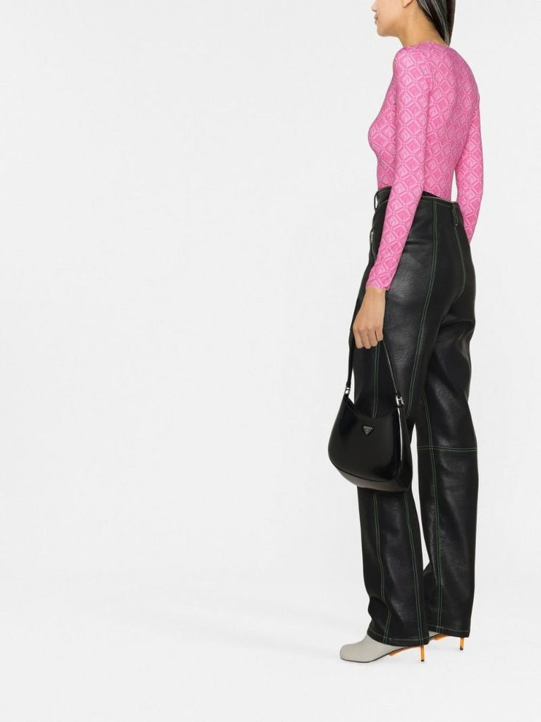 Pink Moon Diamant Print Top