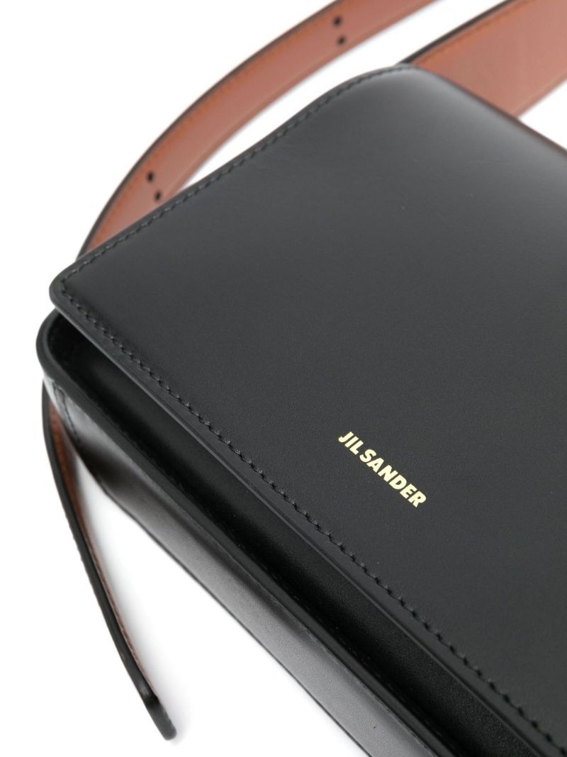 Black Small Leather Shoulder Bag