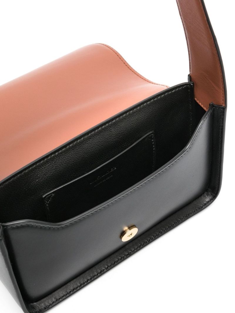 Black Small Leather Shoulder Bag
