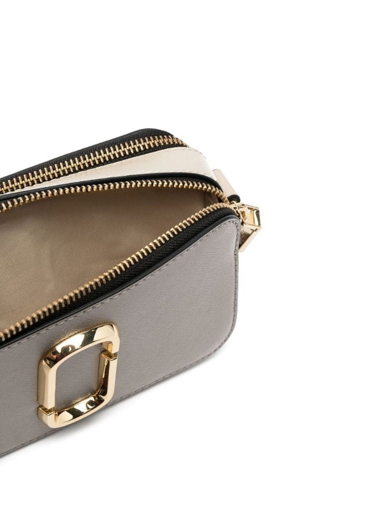 Neutral Colourblock Snapshot Cross Body Bag