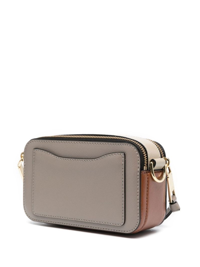 Neutral Colourblock Snapshot Cross Body Bag