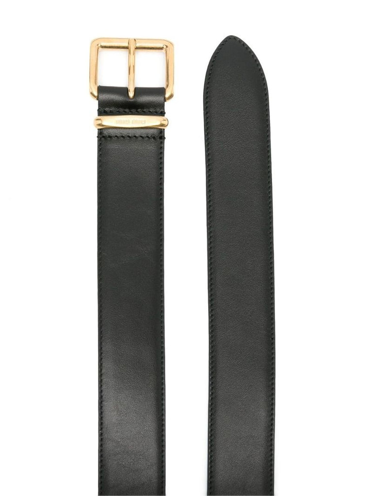Black Leather Belt